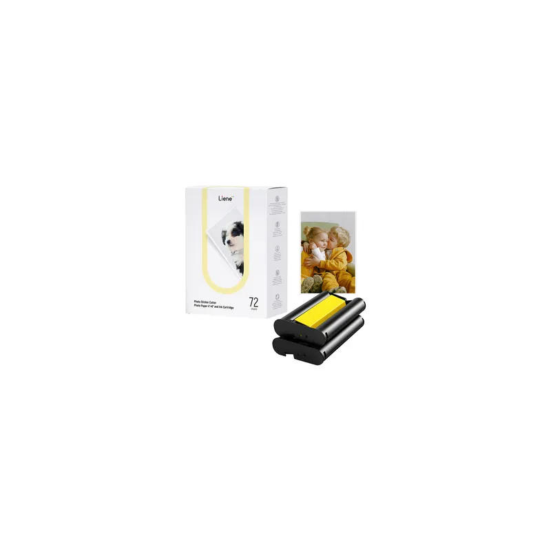 Liene PixCut 4x6" printer paper, 72 sheets